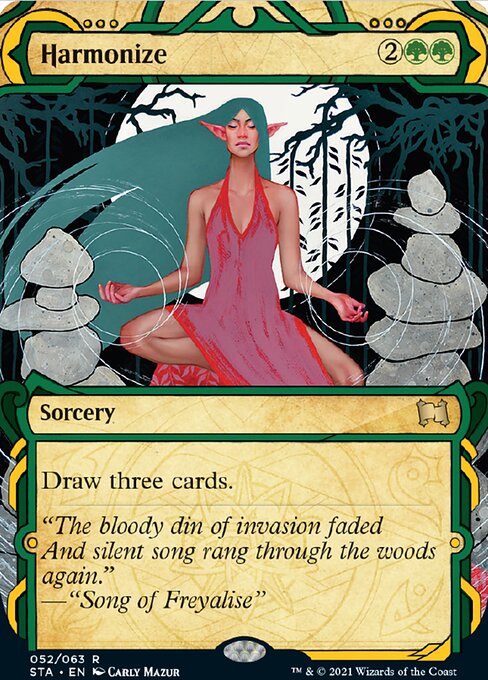 Harmonize - Foil-Etched