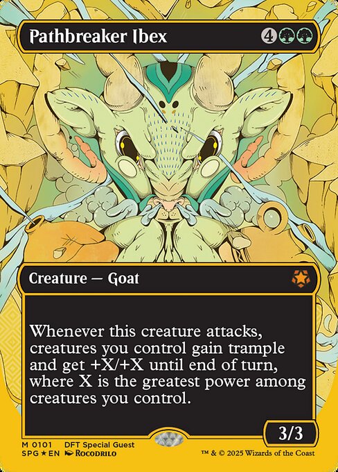 Pathbreaker Ibex - First Place Foil