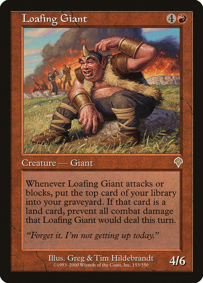 Loafing Giant - Foil