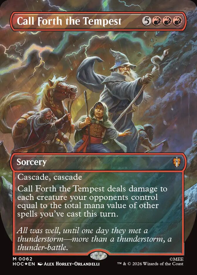 Call Forth the Tempest - Surge Foil