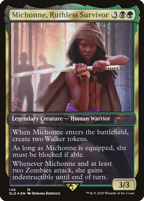 Michonne, Ruthless Survivor - Foil