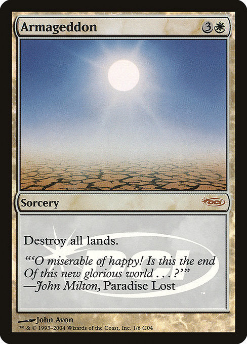 Armageddon - Foil - Judge Promo