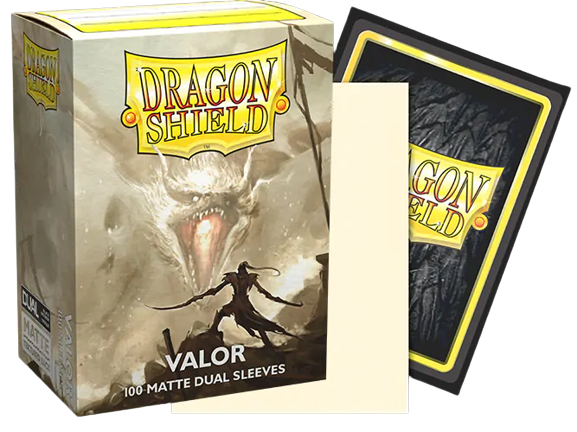 Dragon Shield - 63mm X 88mm - Standard Dual Matte - Valor 100 ct.
