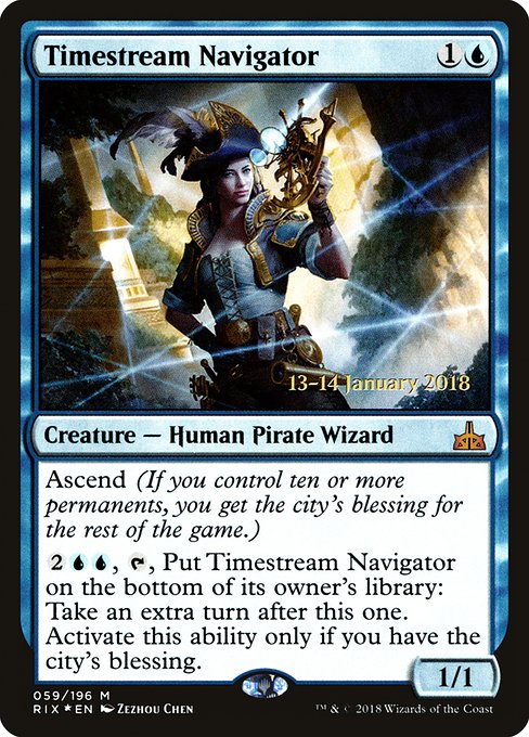 Timestream Navigator - Foil - Prerelease Promo