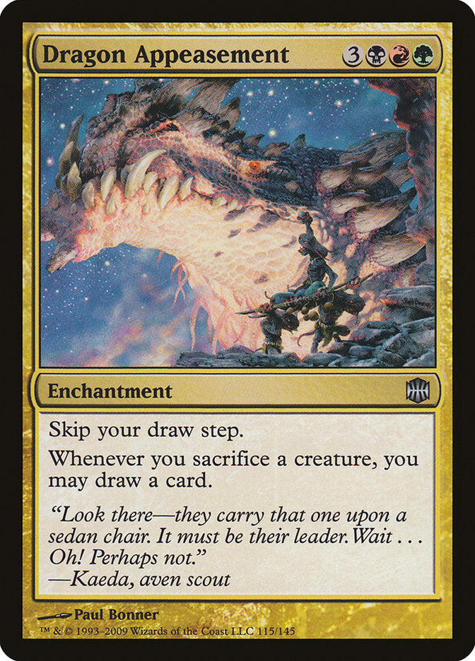 Dragon Appeasement - Foil