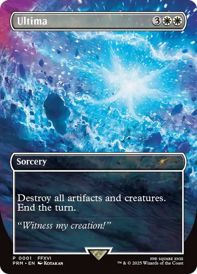 Ultima - Foil - Standard Showdown Promo