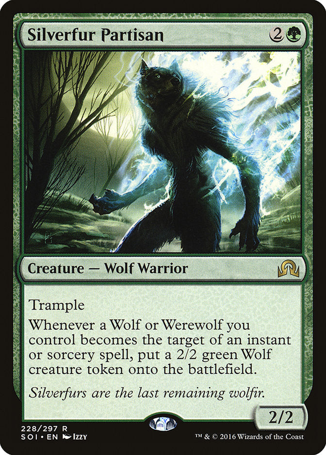 Silverfur Partisan - Foil
