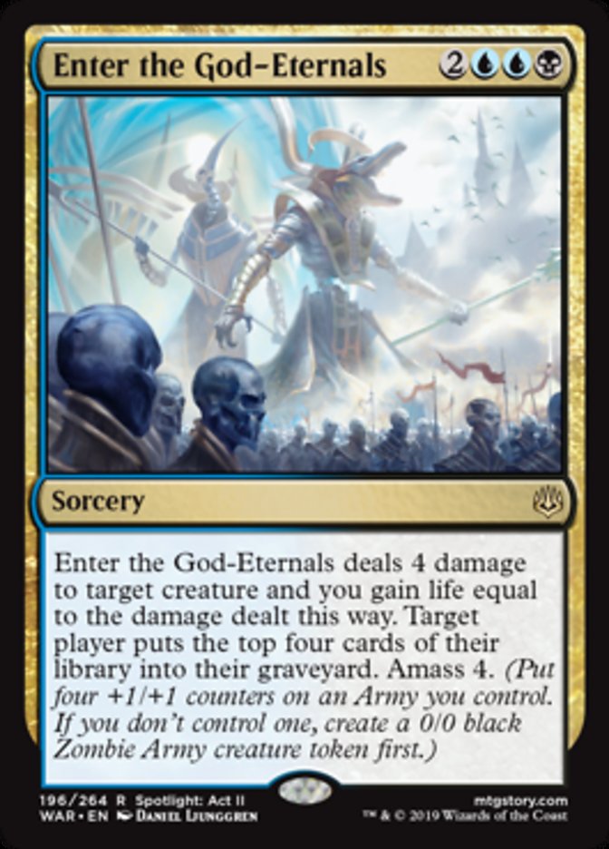 Enter the God-Eternals - Foil