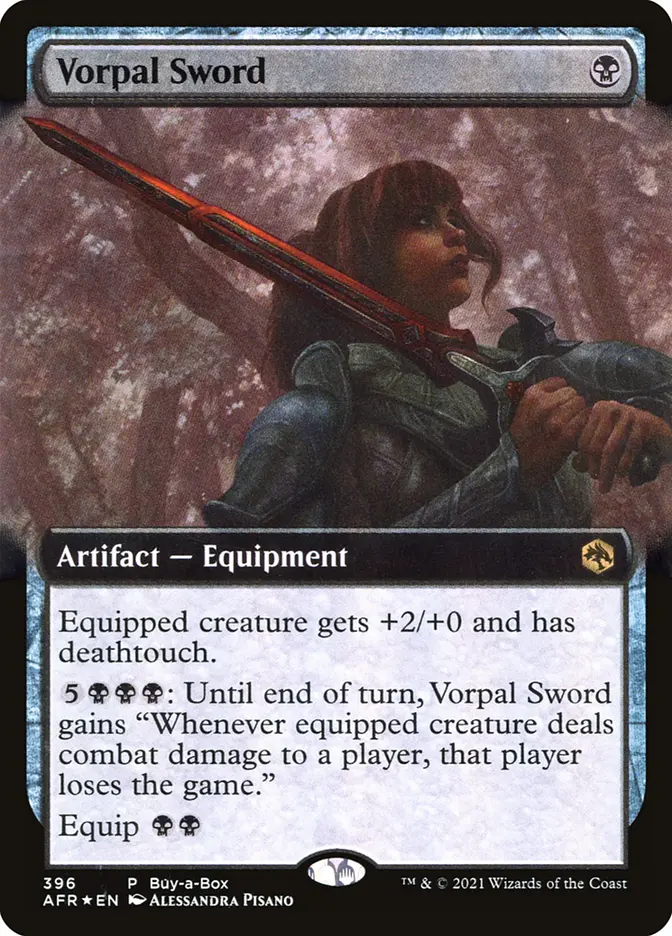 Vorpal Sword - Foil - Buy a Box Promo