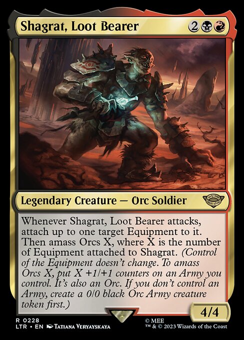 Shagrat, Loot Bearer - Foil