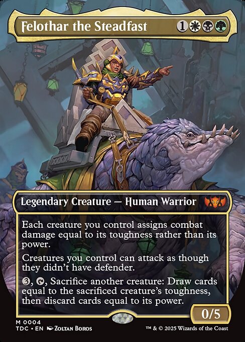 Felothar the Steadfast - Foil