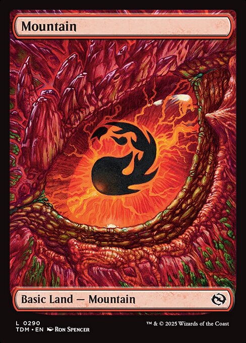 Mountain (290) - Dragon Eye Full Art Foil