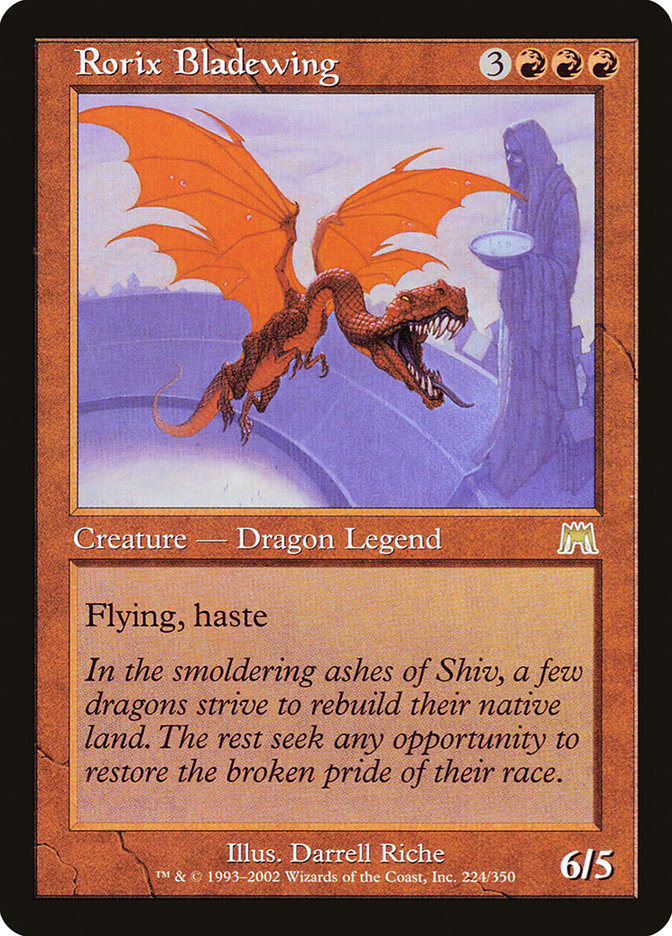 Rorix Bladewing - Foil (MP)