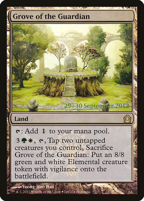 Grove of the Guardian - Foil - Prerelease Promo