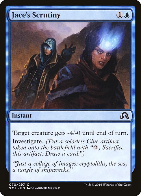 Jace's Scrutiny - Foil