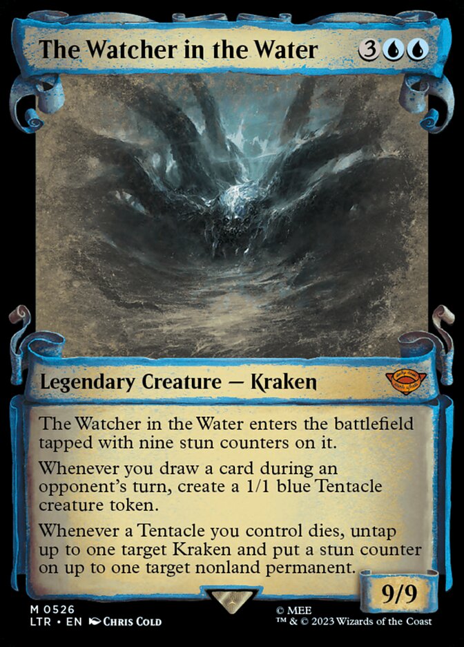 The Watcher in the Water - Silver Foil