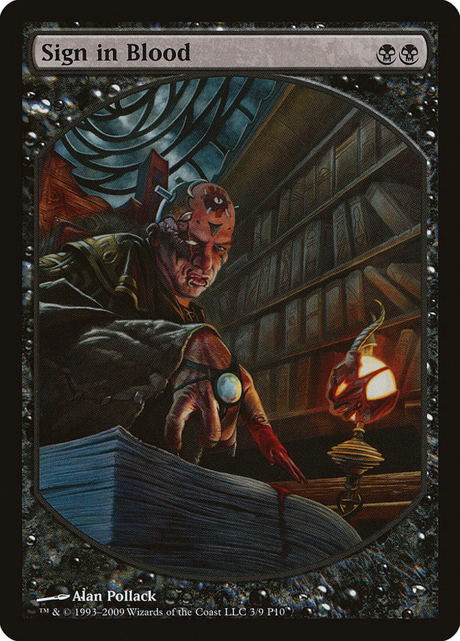 Sign in Blood - Textless Player Rewards