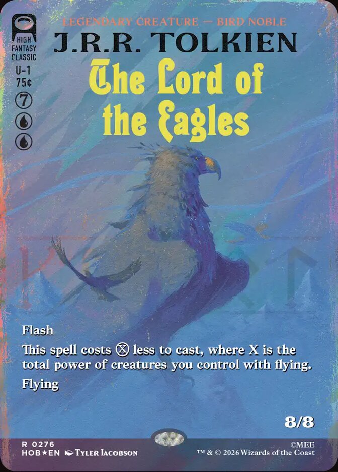 The Lord of the Eagles - Surge Foil