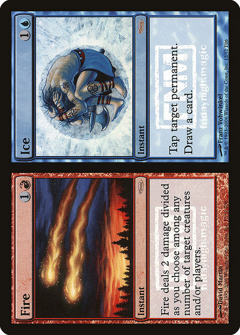 Fire // Ice - Foil - FNM Promo