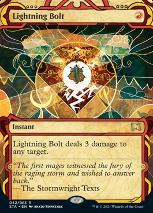 Lightning Bolt - Foil-Etched