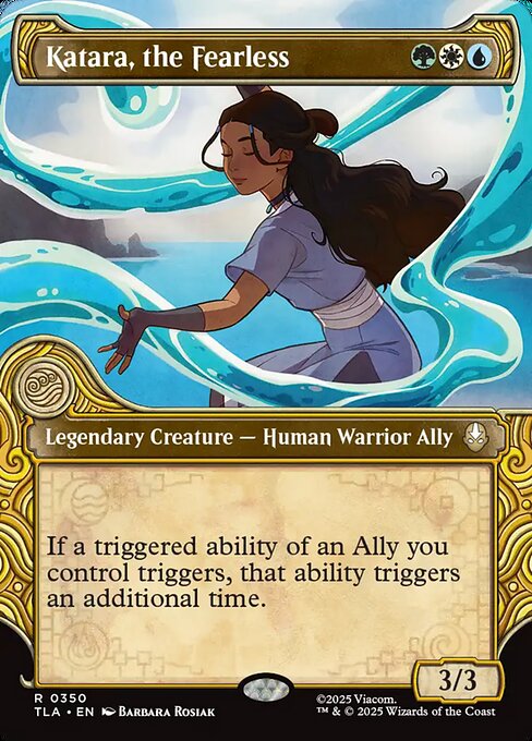 Katara, the Fearless - Foil