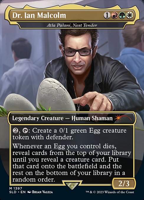Atla Palani, Nest Tender (1397 - Dr. Ian Malcolm)