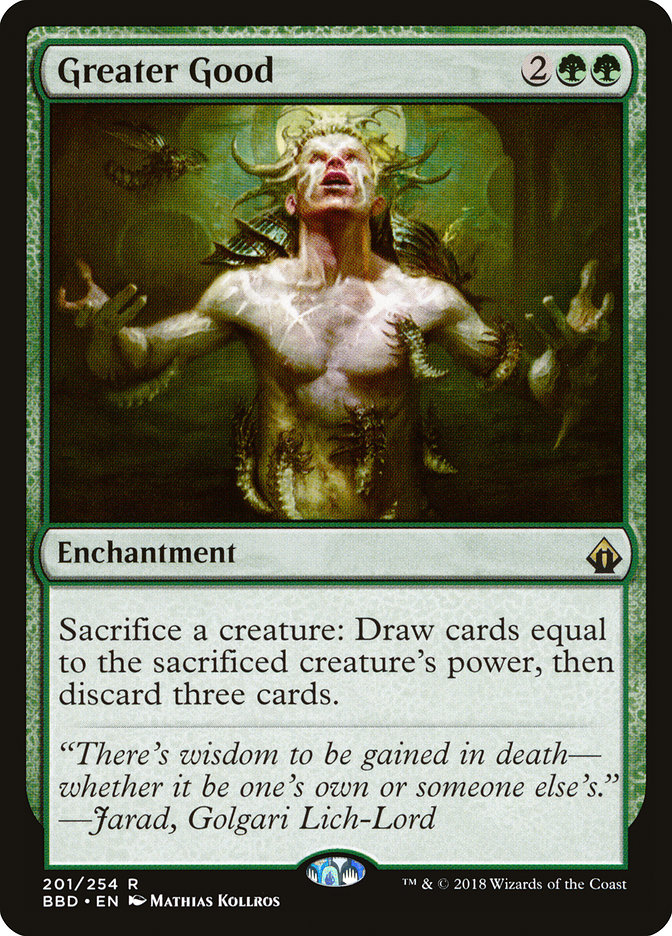 Greater Good - Foil