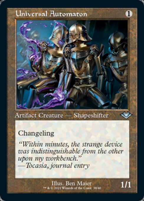 Universal Automaton - Foil-Etched