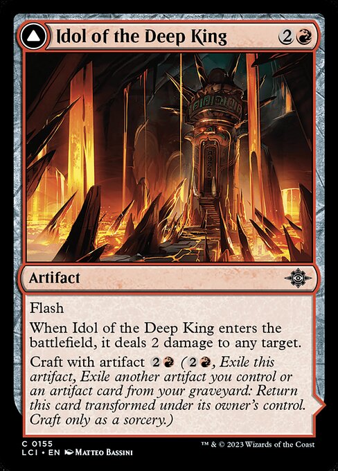 Idol of the Deep King - Foil