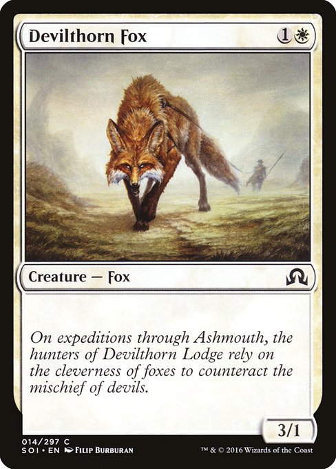 Devilthorn Fox - Foil