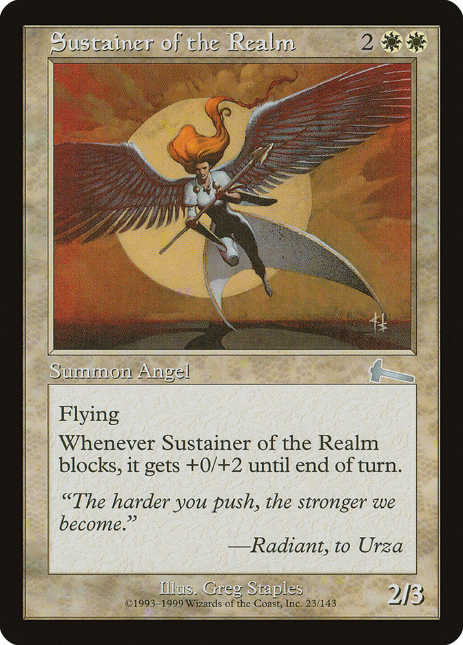 Sustainer of the Realm - Foil