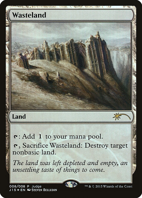 Wasteland - Foil - Judge Promo