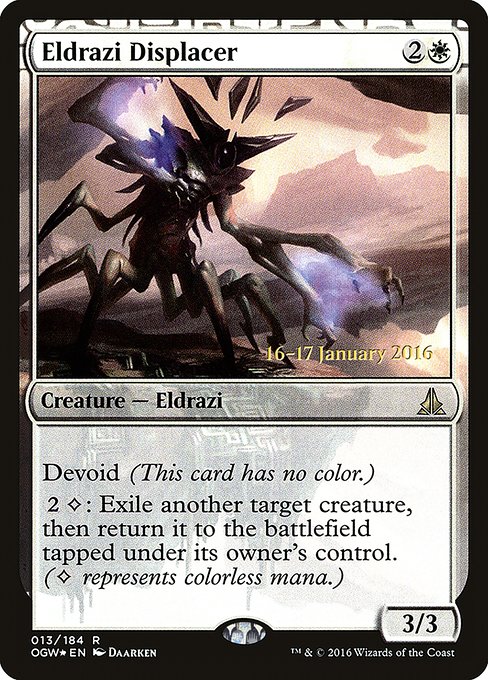 Eldrazi Displacer - Foil - Prerelease Promo