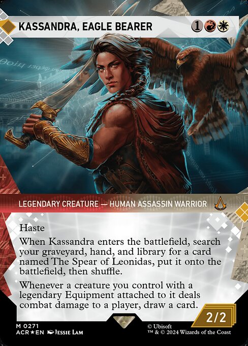 Kassandra, Eagle Bearer - Textured Foil