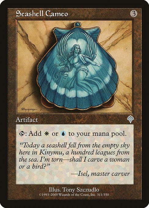 Seashell Cameo - Foil