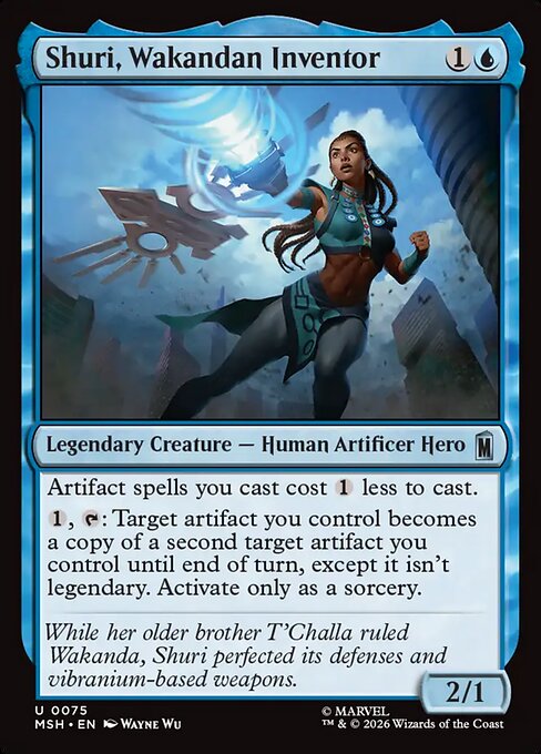 Shuri, Wakandan Inventor - Foil