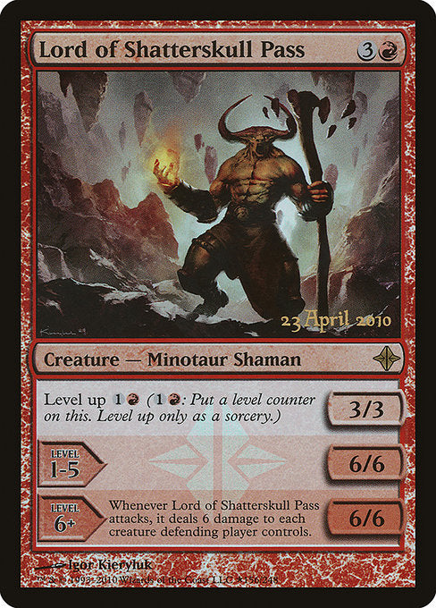 Lord of Shatterskull Pass - Foil - Release Promo