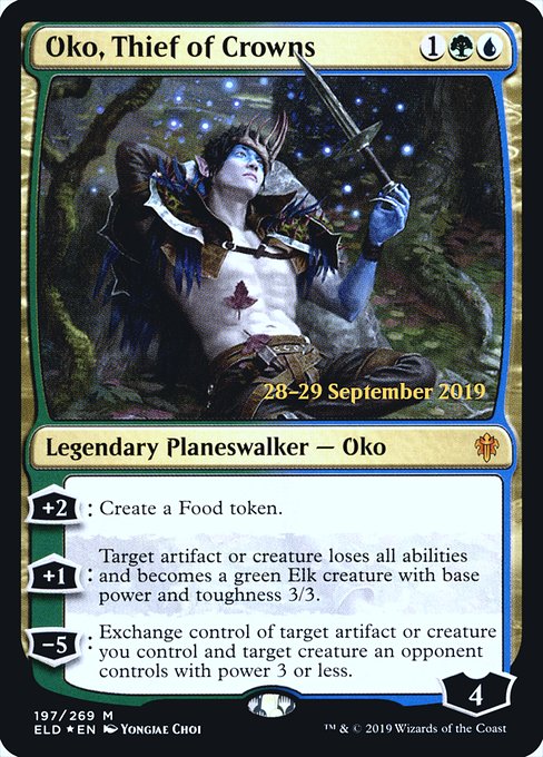 Oko, Thief of Crowns - Foil - Prerelease Promo
