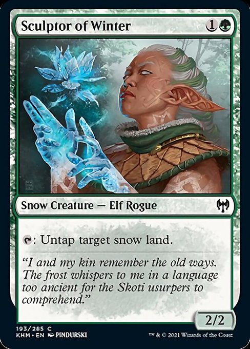Sculptor of Winter - Foil