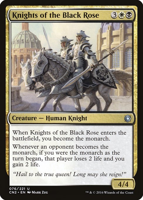 Knights of the Black Rose - Foil