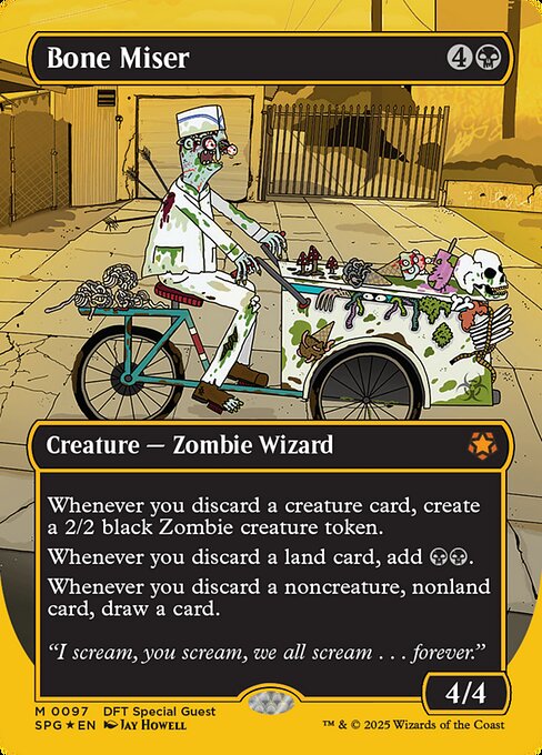 Bone Miser - First Place Foil