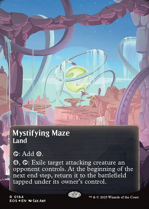 Mystifying Maze - Galaxy Foil
