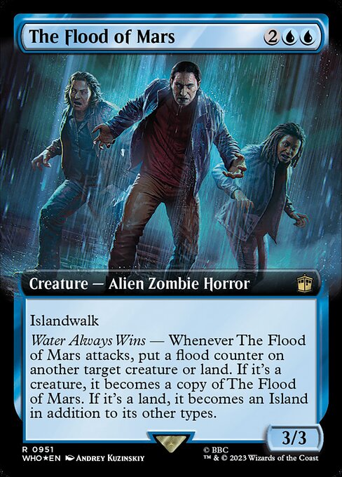 The Flood of Mars - Surge Foil
