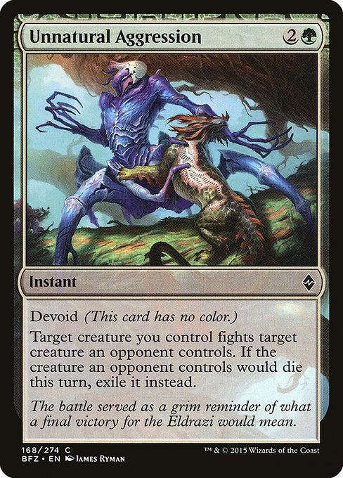 Unnatural Aggression - Foil