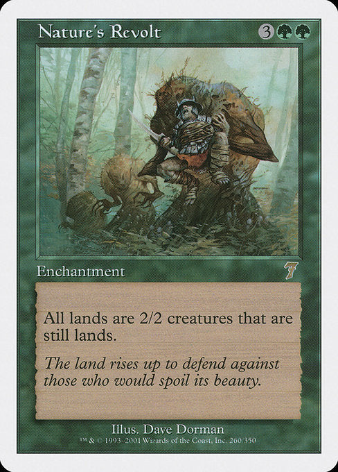 Nature's Revolt - Foil