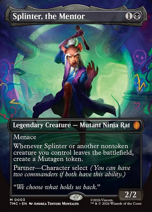 Splinter, the Mentor - Foil