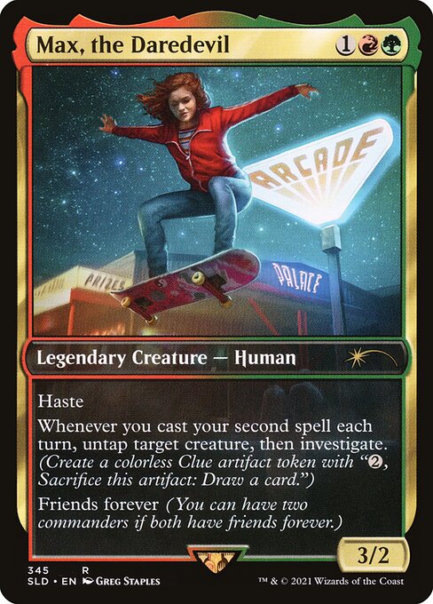 Max, the Daredevil - Foil