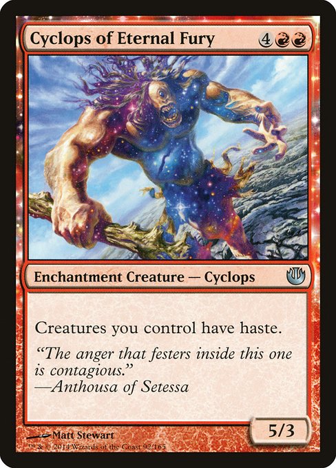 Cyclops of Eternal Fury - Foil