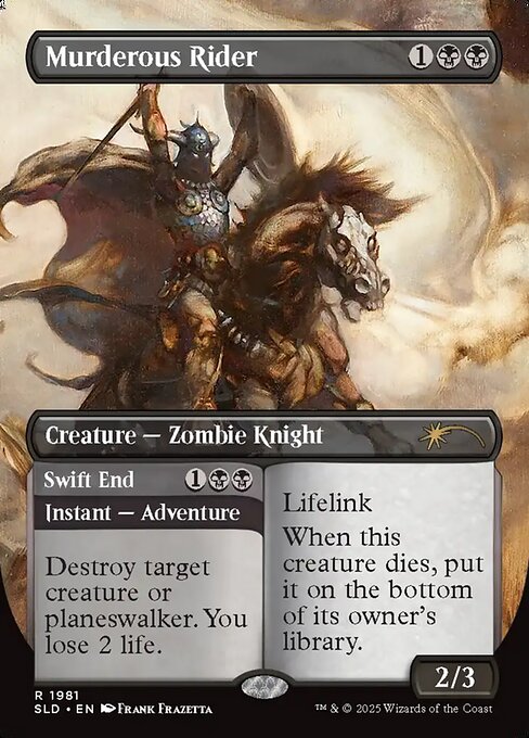 Murderous Rider - Foil