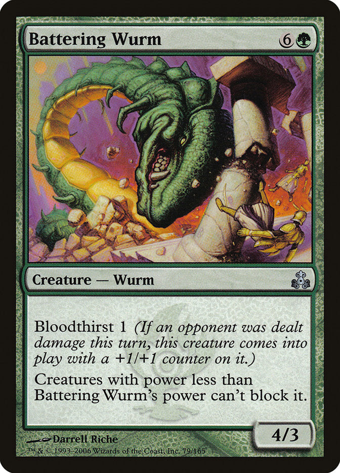 Battering Wurm - Foil